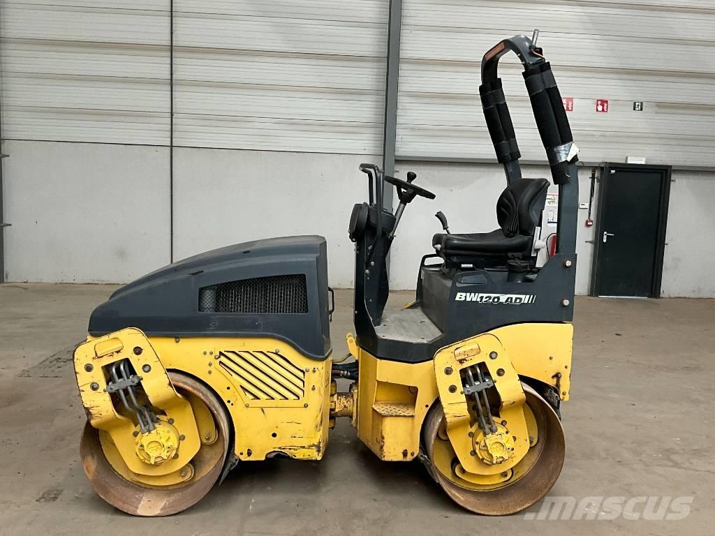 Bomag BW 120 AD-4 Divvalču grunts veltņi