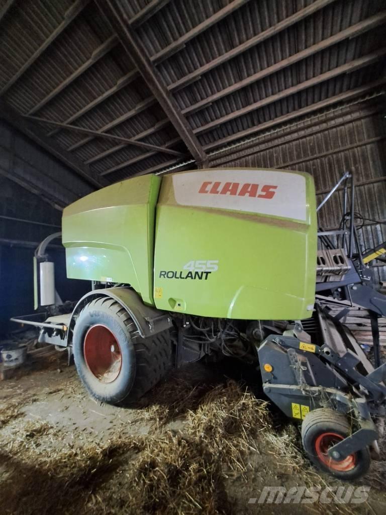 CLAAS 455 Uniwrap Rituļu preses