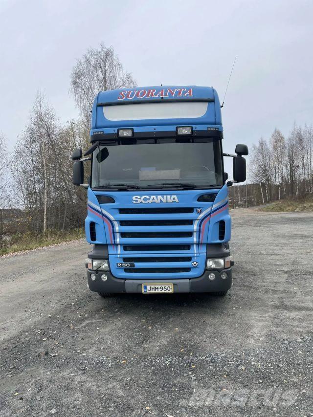 Scania R500 6x2 Smagās mašīnas ar konteineriem