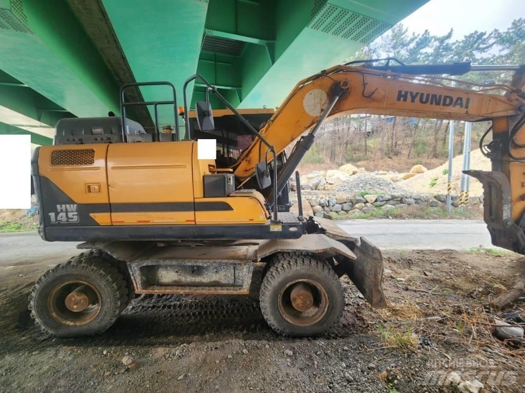 Hyundai HW 145 Ekskavatori uz riteņiem
