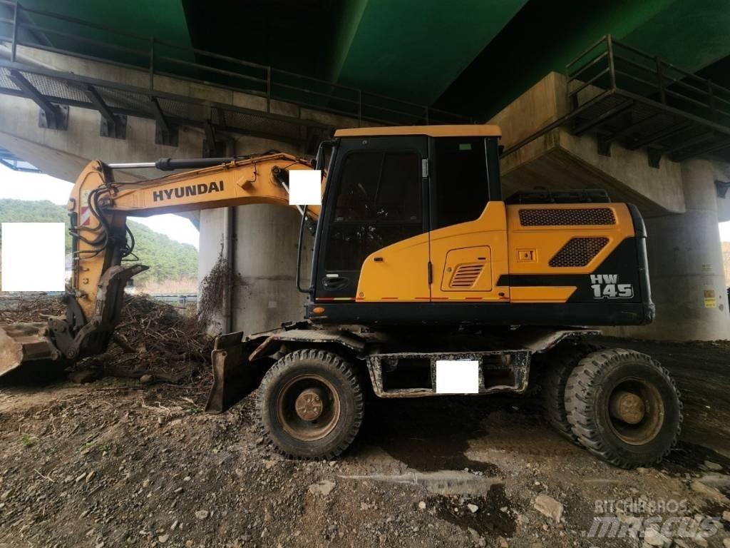 Hyundai HW 145 Ekskavatori uz riteņiem
