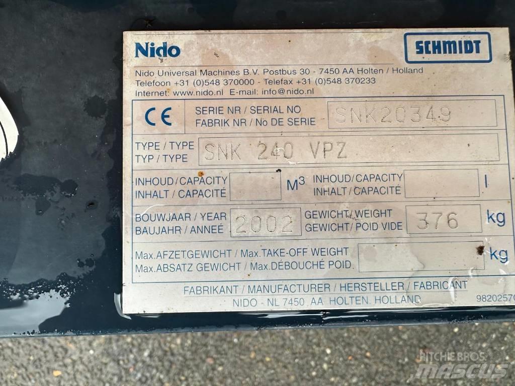 Nido SNK240VPZ Sniega naži un tīrītāji