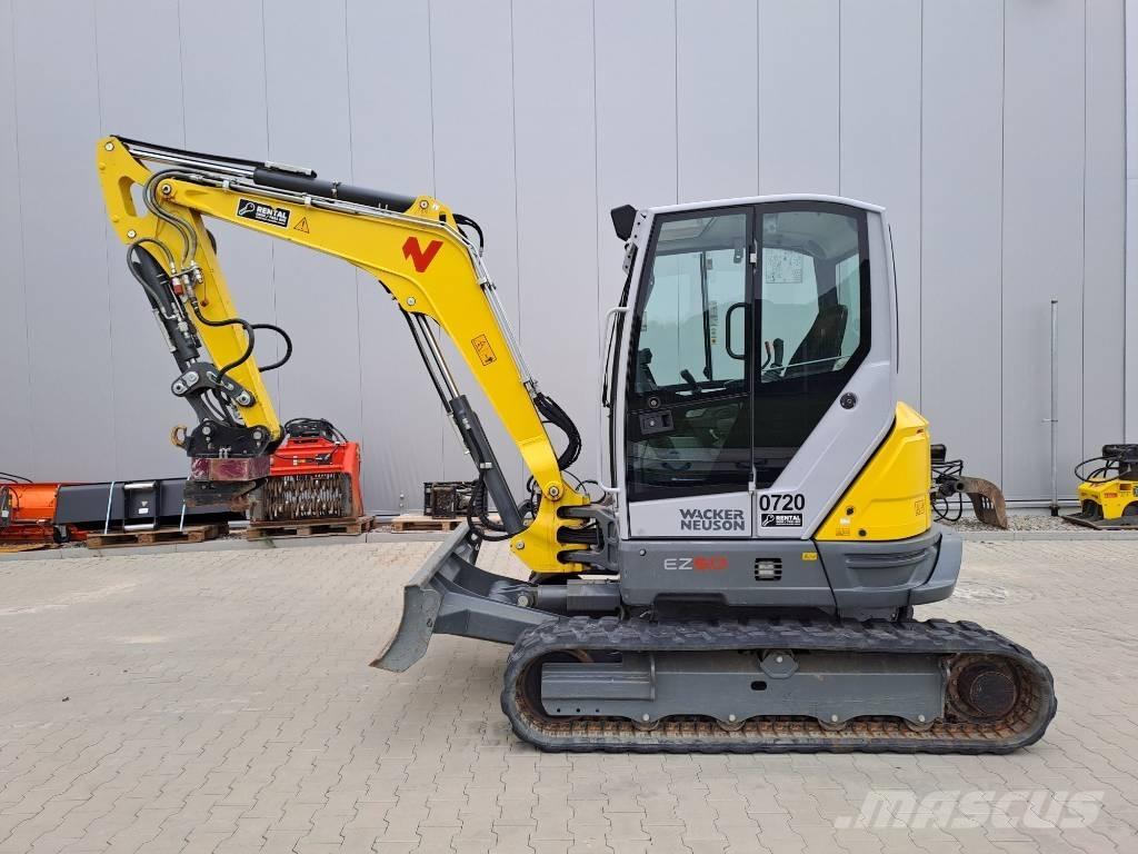 Wacker Neuson EZ50 Kāpurķēžu ekskavatori