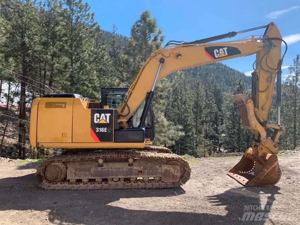 CAT 316 EL Kāpurķēžu ekskavatori