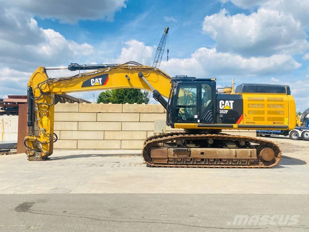 CAT 352f xe Kāpurķēžu ekskavatori