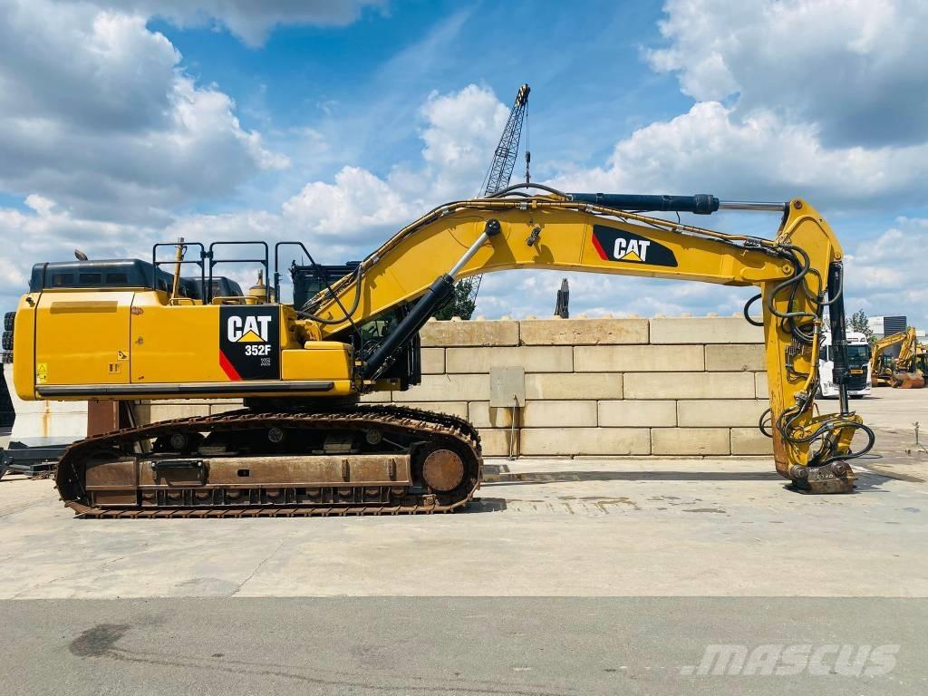 CAT 352f xe Kāpurķēžu ekskavatori