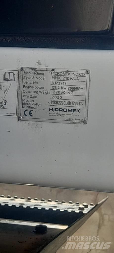 Hidromek HMK 210 W Ekskavatori uz riteņiem