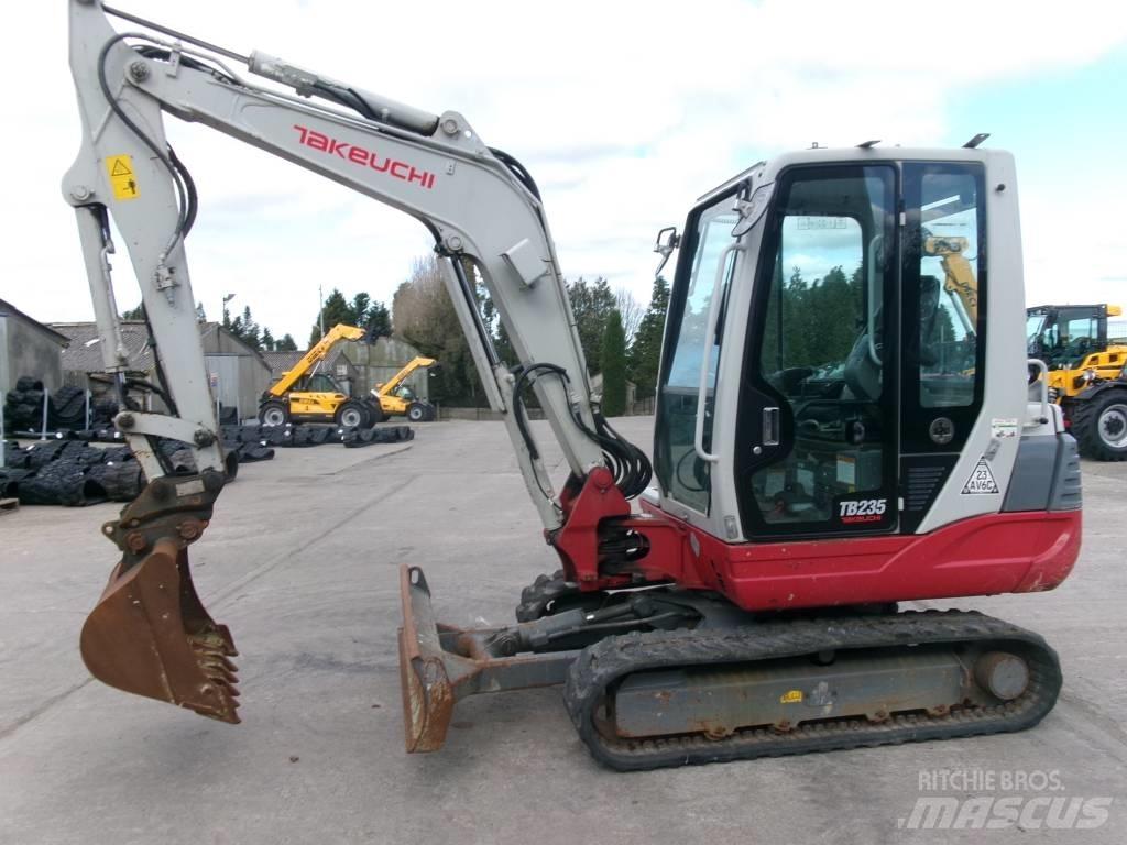 Takeuchi TB 235 Mini ekskavatori < 7 t