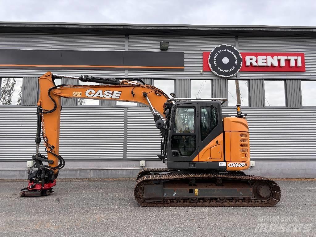 CASE CX 145 D SR Kāpurķēžu ekskavatori