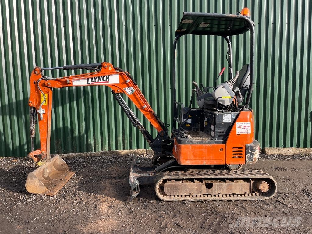 Hitachi ZX 19 U-6 Mini ekskavatori < 7 t