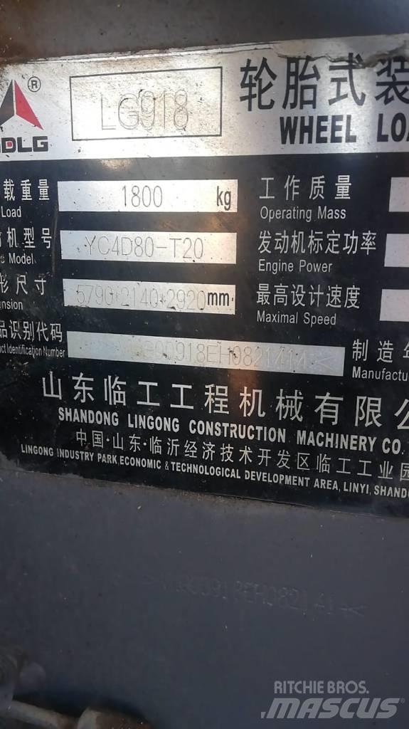SDLG LG918 Iekrāvēji uz riteņiem