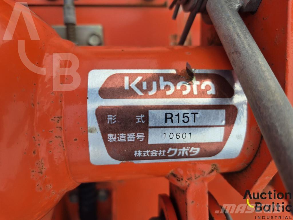 Kubota R 15T Augsnes frēzes