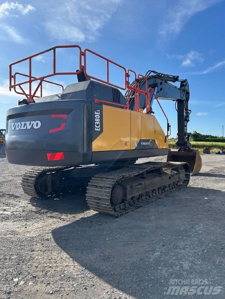 Volvo EC 380 EL Kāpurķēžu ekskavatori