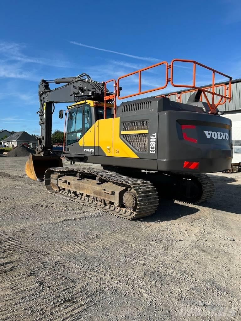 Volvo EC 380 EL Kāpurķēžu ekskavatori