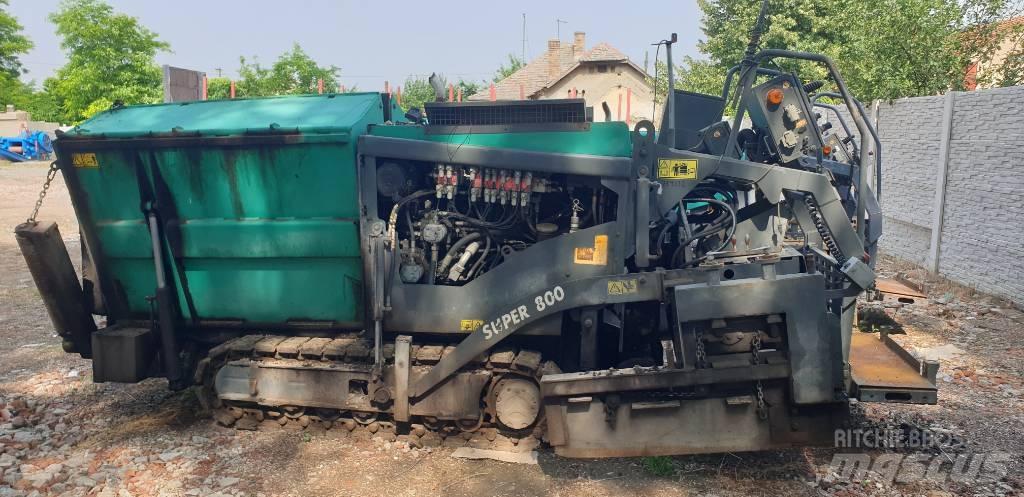 Vögele Super 800 Asfalta klājēji