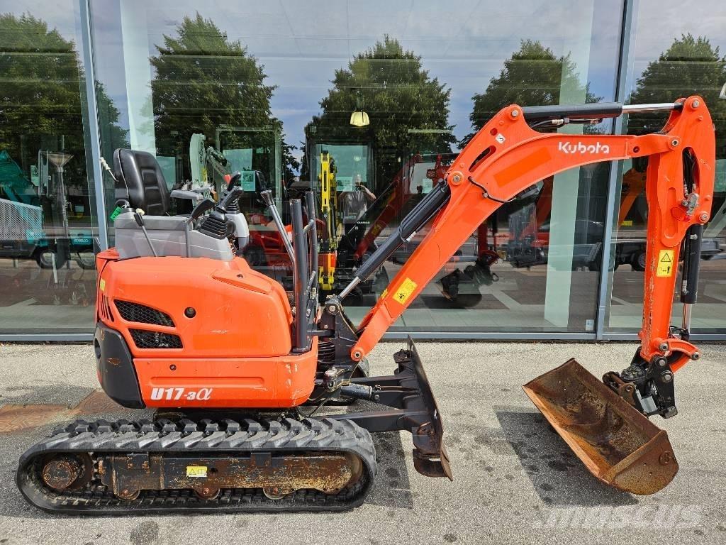 Kubota u17-3a Mini ekskavatori < 7 t