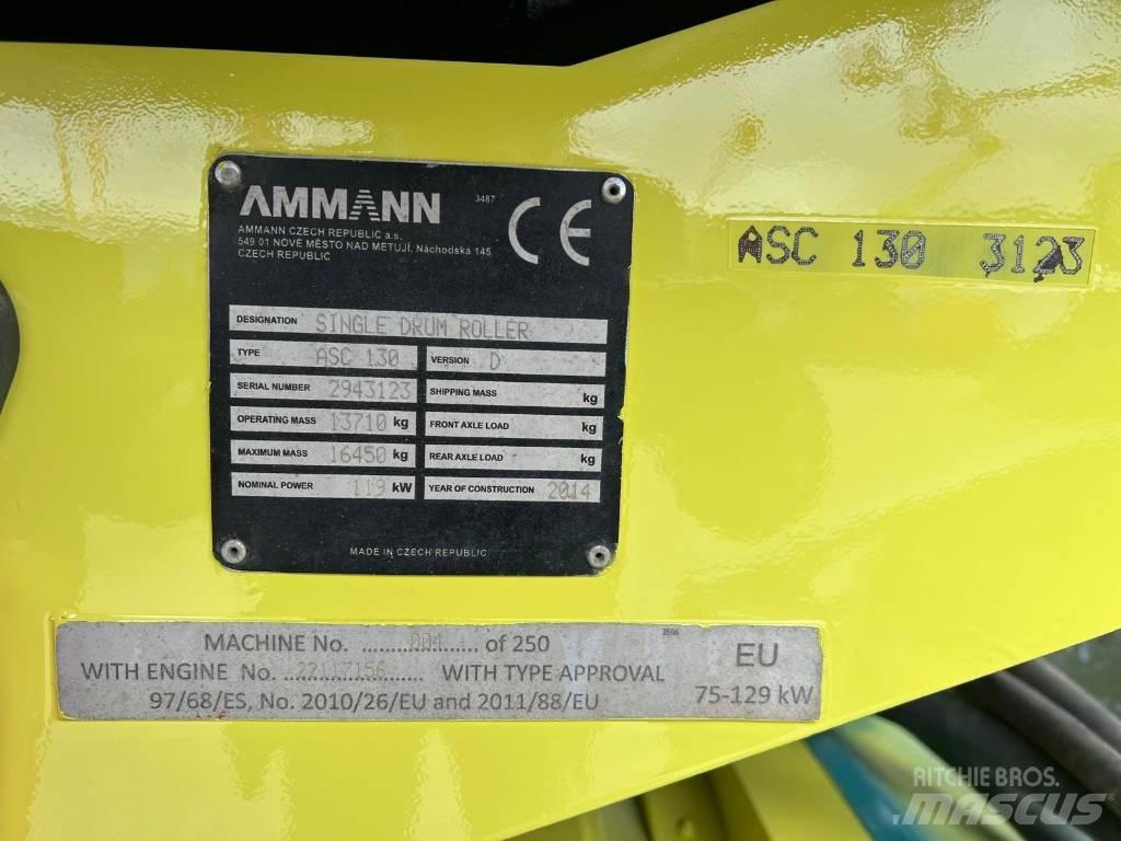 Ammann ASC 130 D Vienvalča grunts veltņi