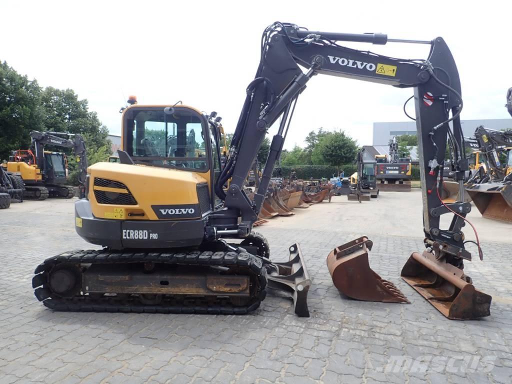 Volvo ECR 88 D Vidēja lieluma ekskavatori 7 t - 12 t
