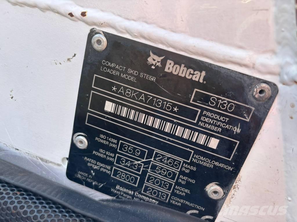 Bobcat S 130 Lietoti riteņu kompaktiekrāvēji