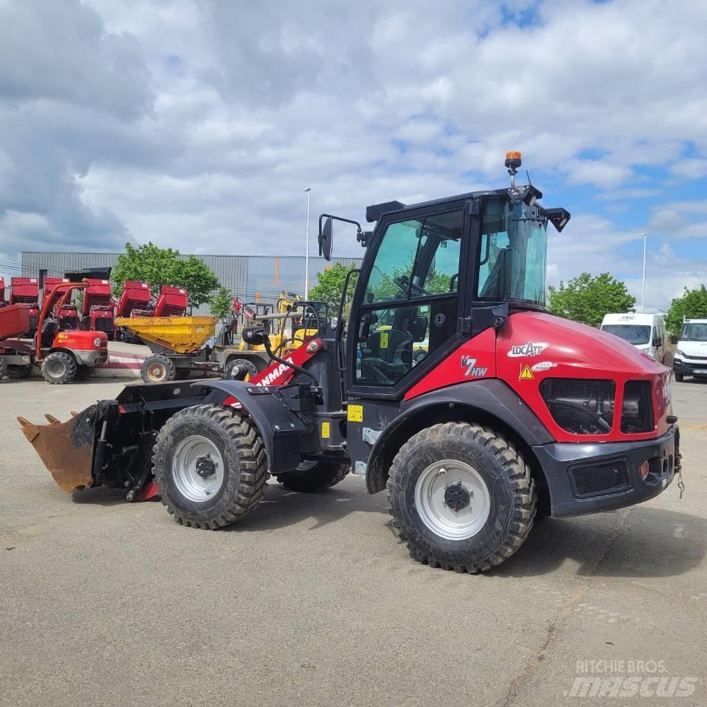 Yanmar V7HW Iekrāvēji uz riteņiem