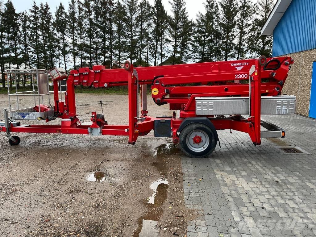 Omme 2300EXBD Pacēlājplatformas - piekabes