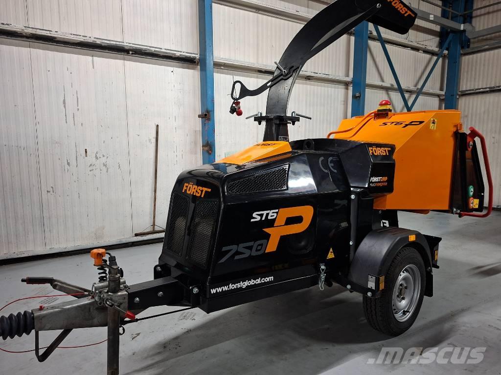Forst ST 6 P Koksnes šķeldotāji