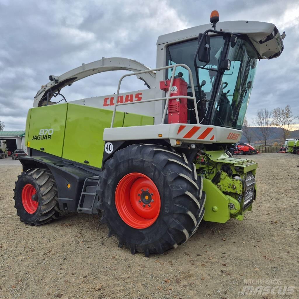 CLAAS Jaguar 870 Lopbarības novācēji