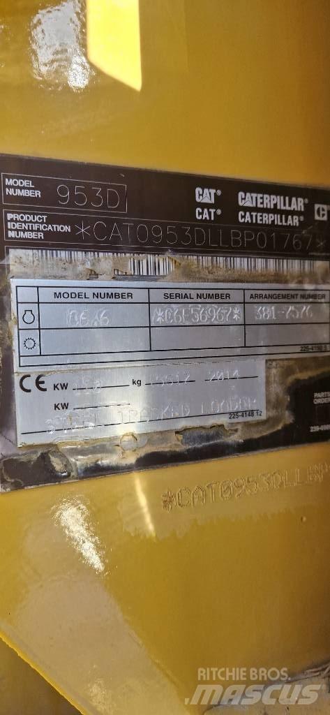 CAT 953 D Kāpurķēžu iekrāvēji