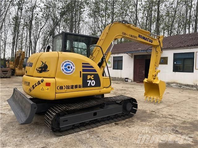 Komatsu PC 70 Kāpurķēžu ekskavatori