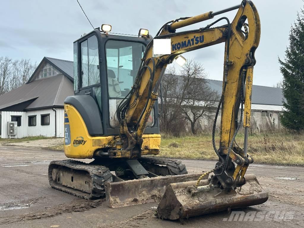 Komatsu PC 27 MR-2 Mini ekskavatori < 7 t