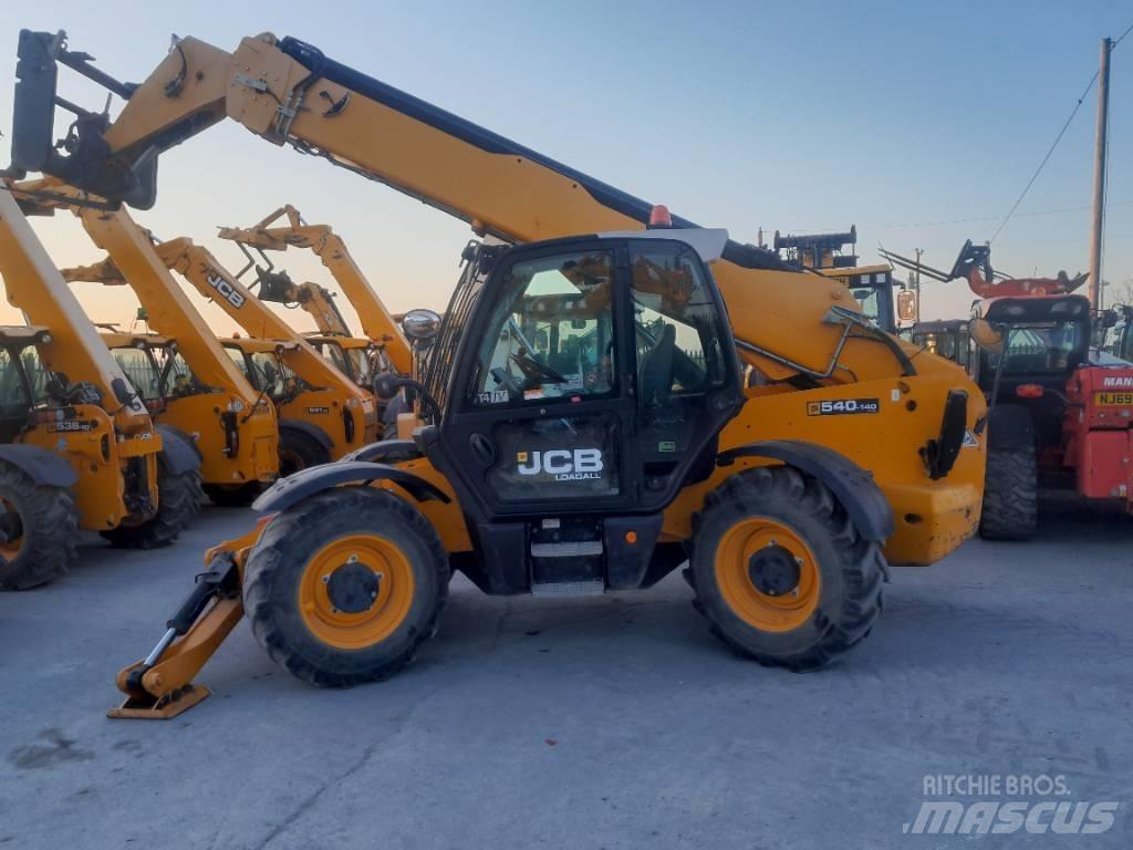 JCB 540-140 Teleskopiskie manipulatori