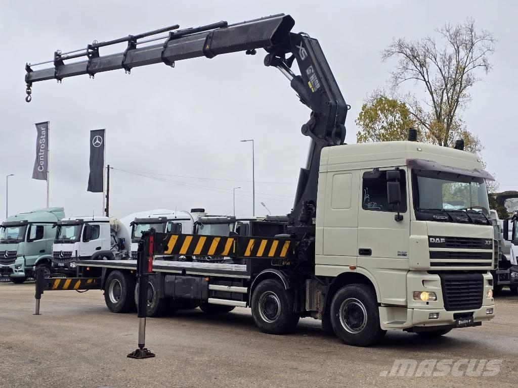 DAF XF 95.480 Platformas/izkraušana no sāniem