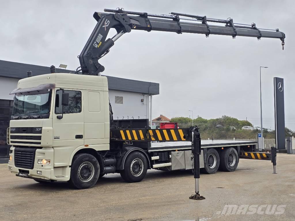 DAF XF 95.480 Platformas/izkraušana no sāniem