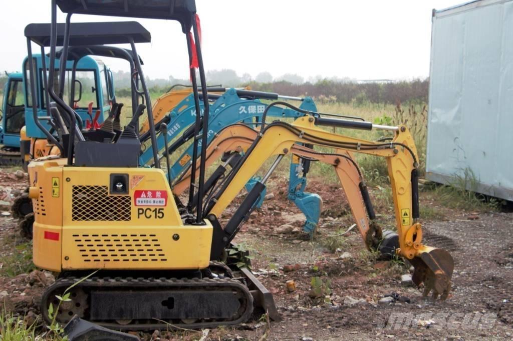 Komatsu pc 15 Mini ekskavatori < 7 t