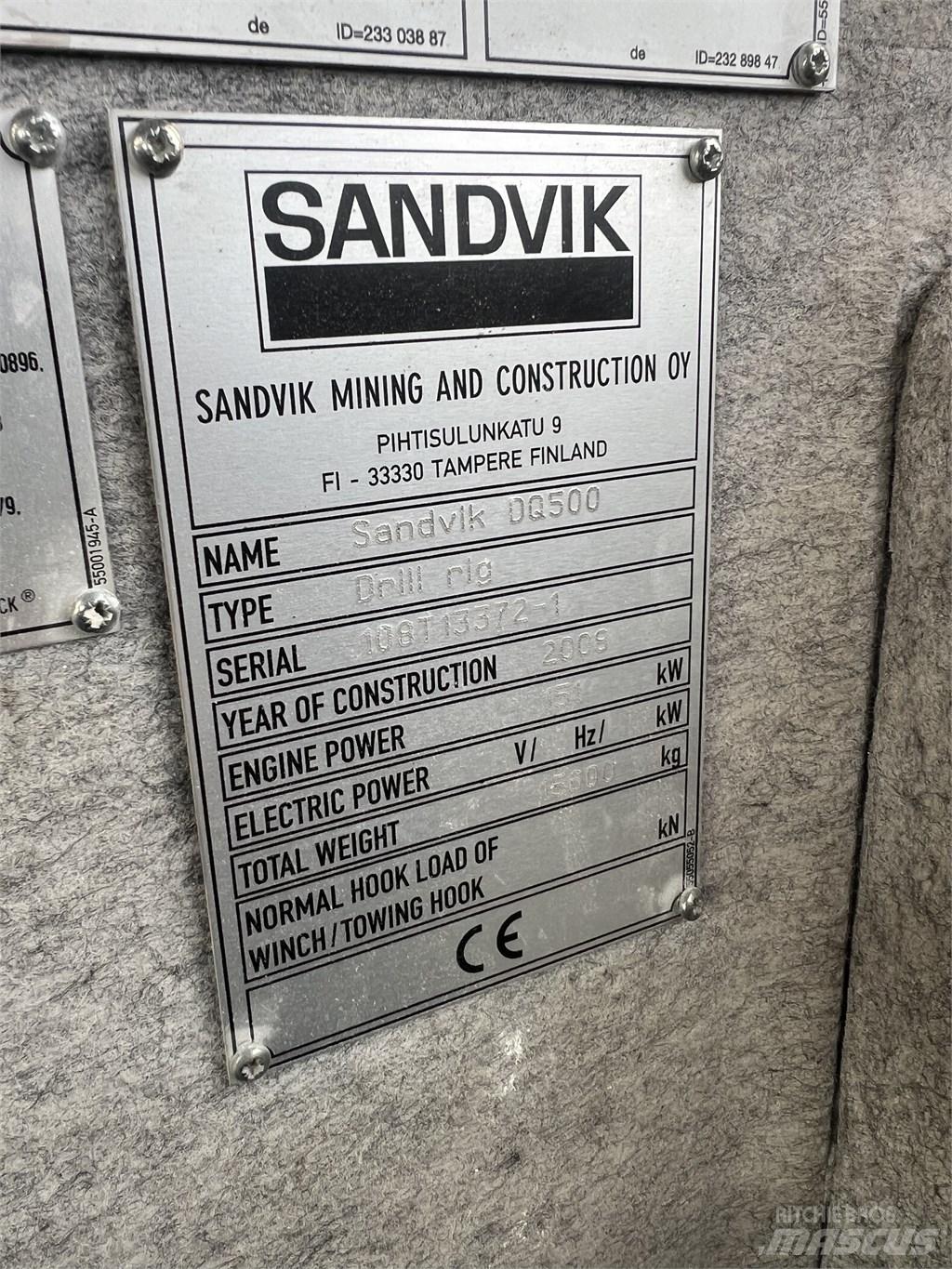 Sandvik DQ 500 Urbji