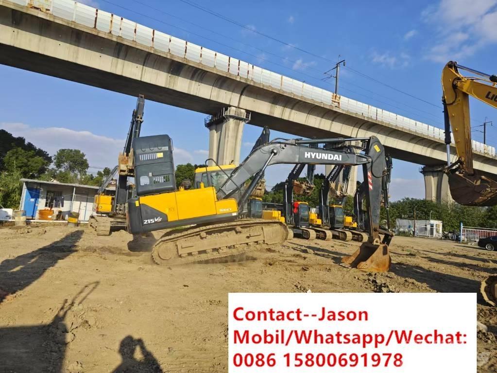 Hyundai R215 LVS Kāpurķēžu ekskavatori