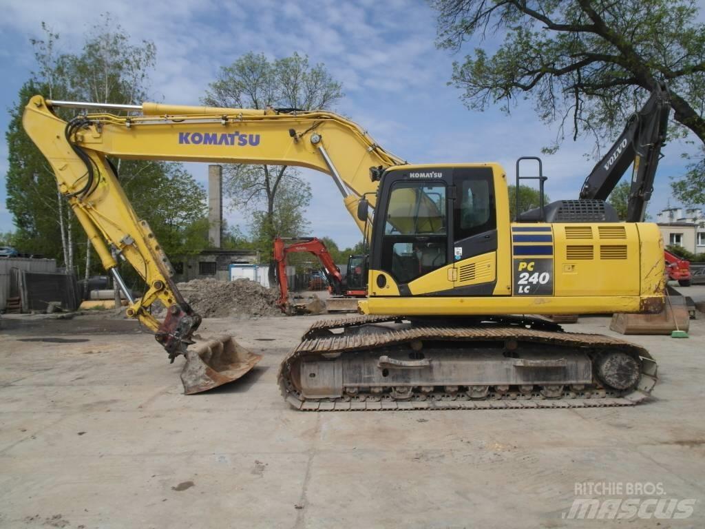 Komatsu PC 240 LC-10 Kāpurķēžu ekskavatori