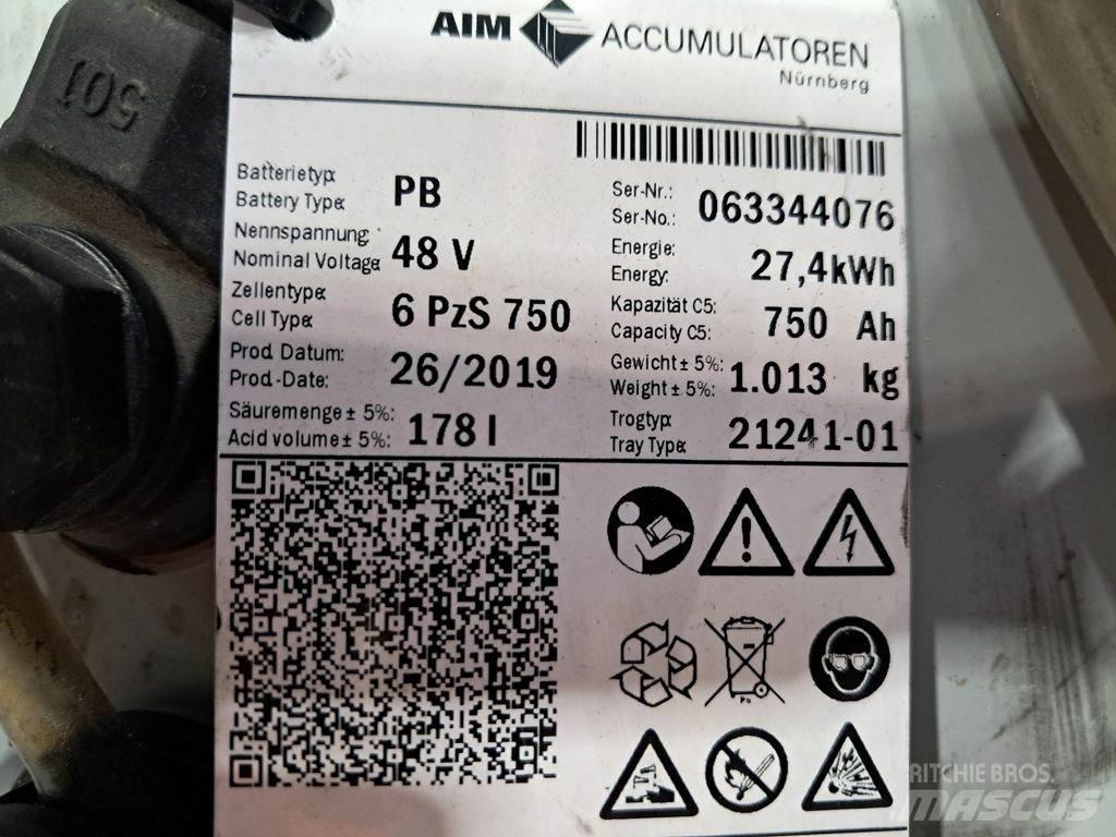 AIM 48V 750Ah Baterijas