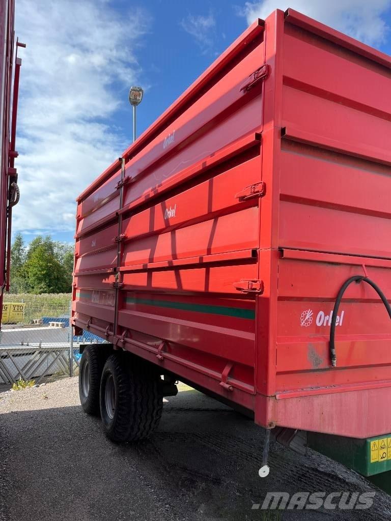 Orkel T 140 Graudu pārkraušanas piekabes