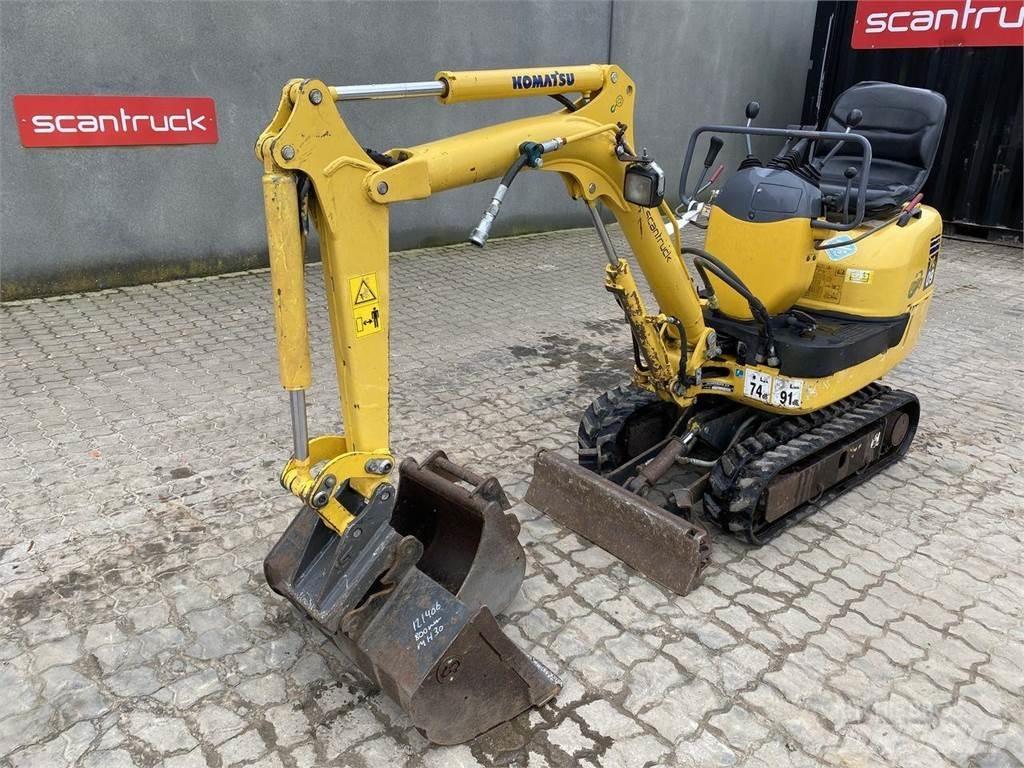 Komatsu PC09-1 Ekskavatori uz riteņiem