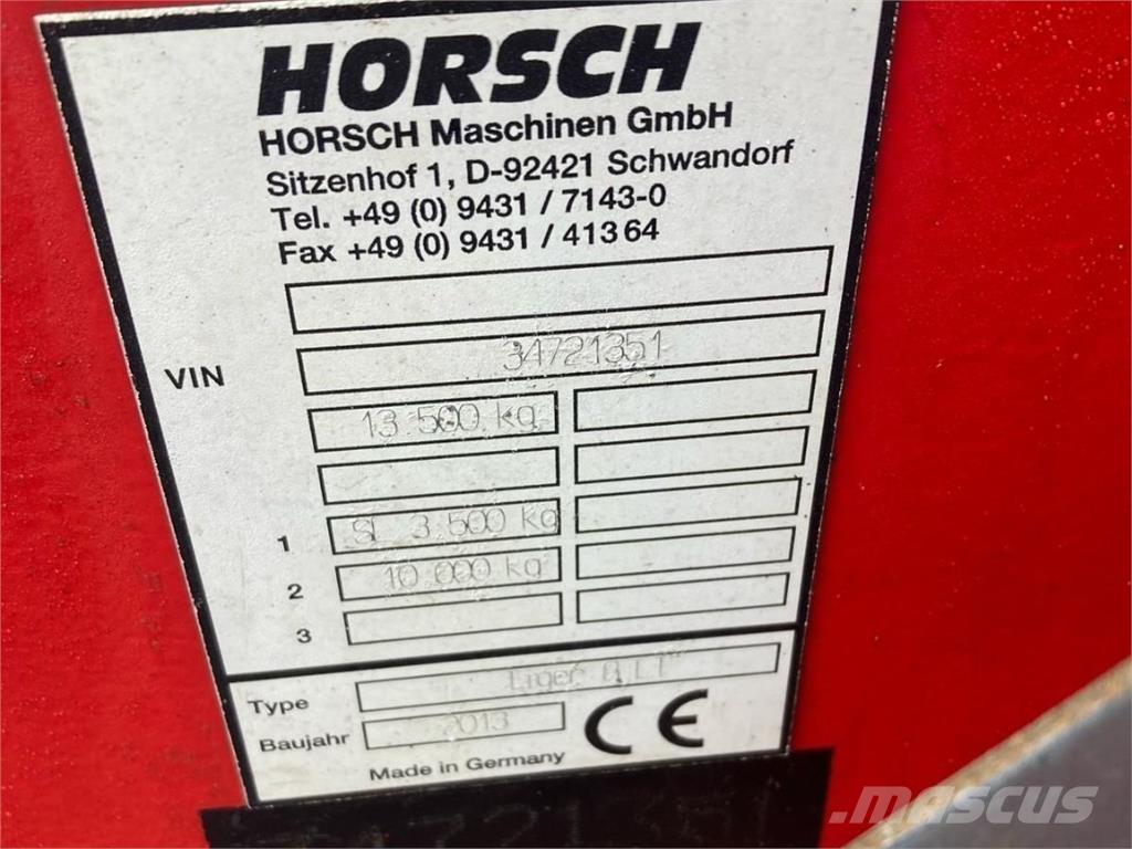 Horsch Tiger 8 LT Kultivatori
