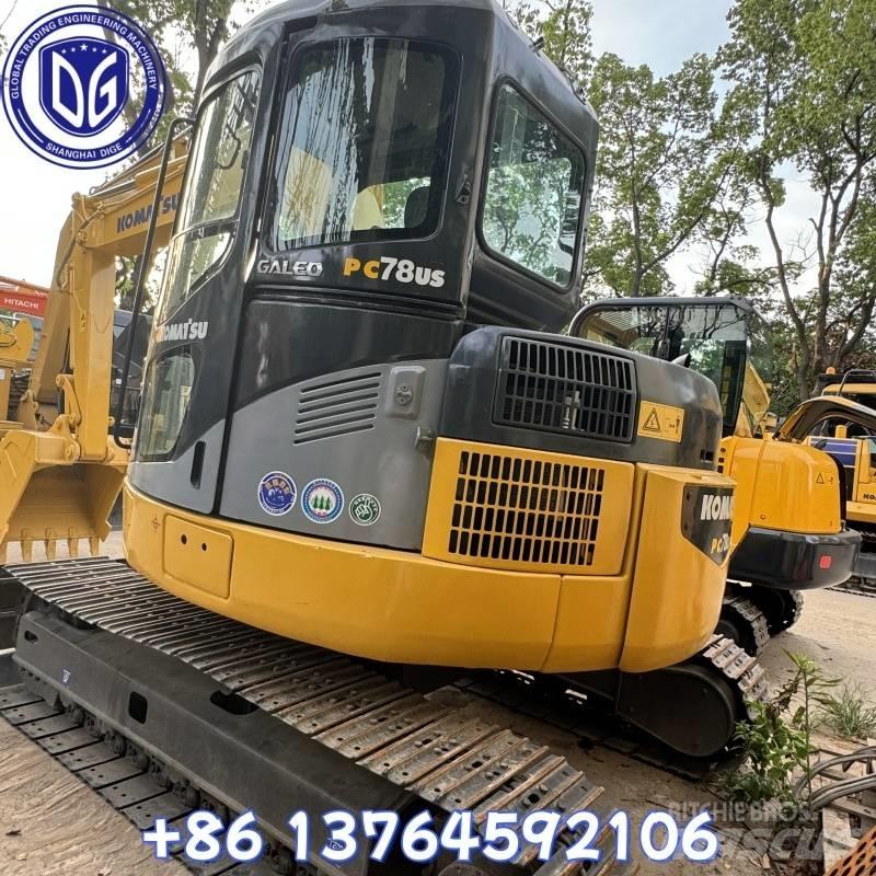 Komatsu PC78US Kāpurķēžu ekskavatori