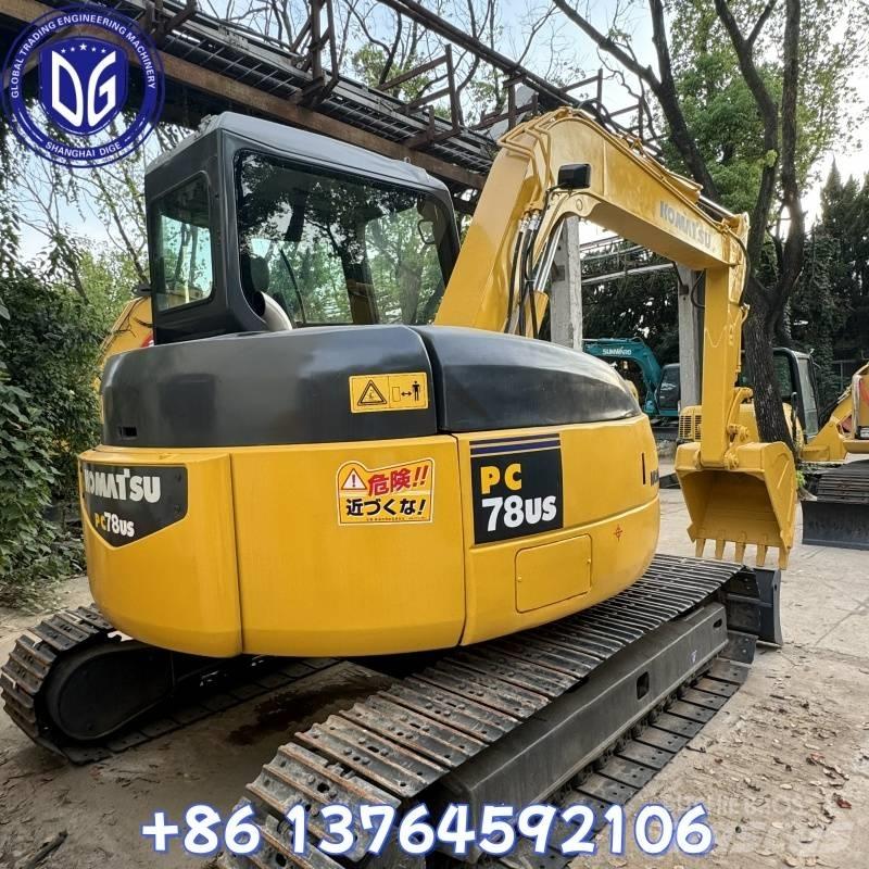 Komatsu PC78US Kāpurķēžu ekskavatori
