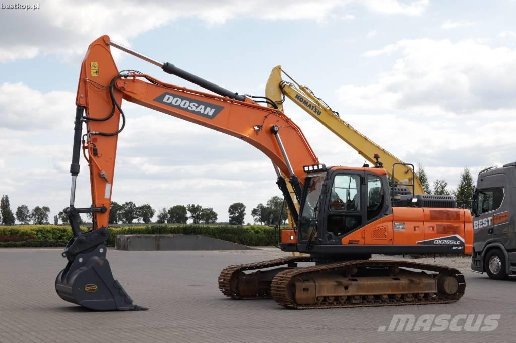 Doosan DX255LC-7 Kāpurķēžu ekskavatori