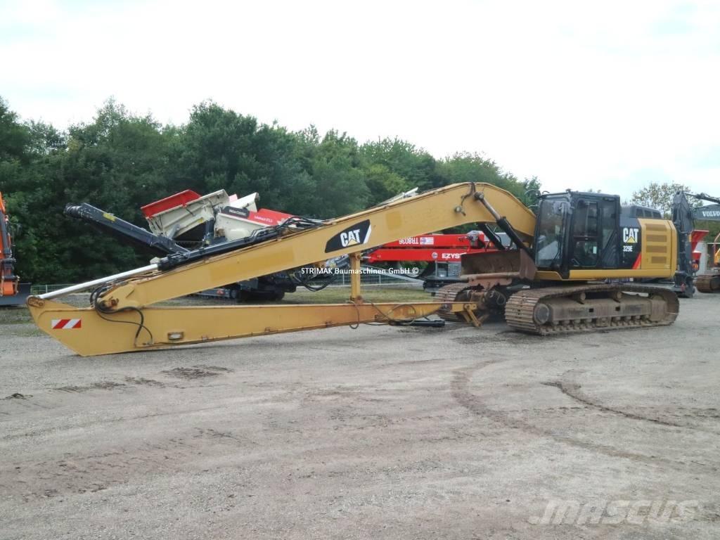CAT 329 EL SLR Ekskavatori tālās sniedzamības darbiem