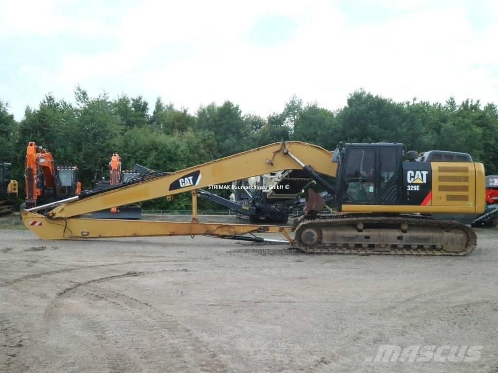 CAT 329 EL SLR Ekskavatori tālās sniedzamības darbiem