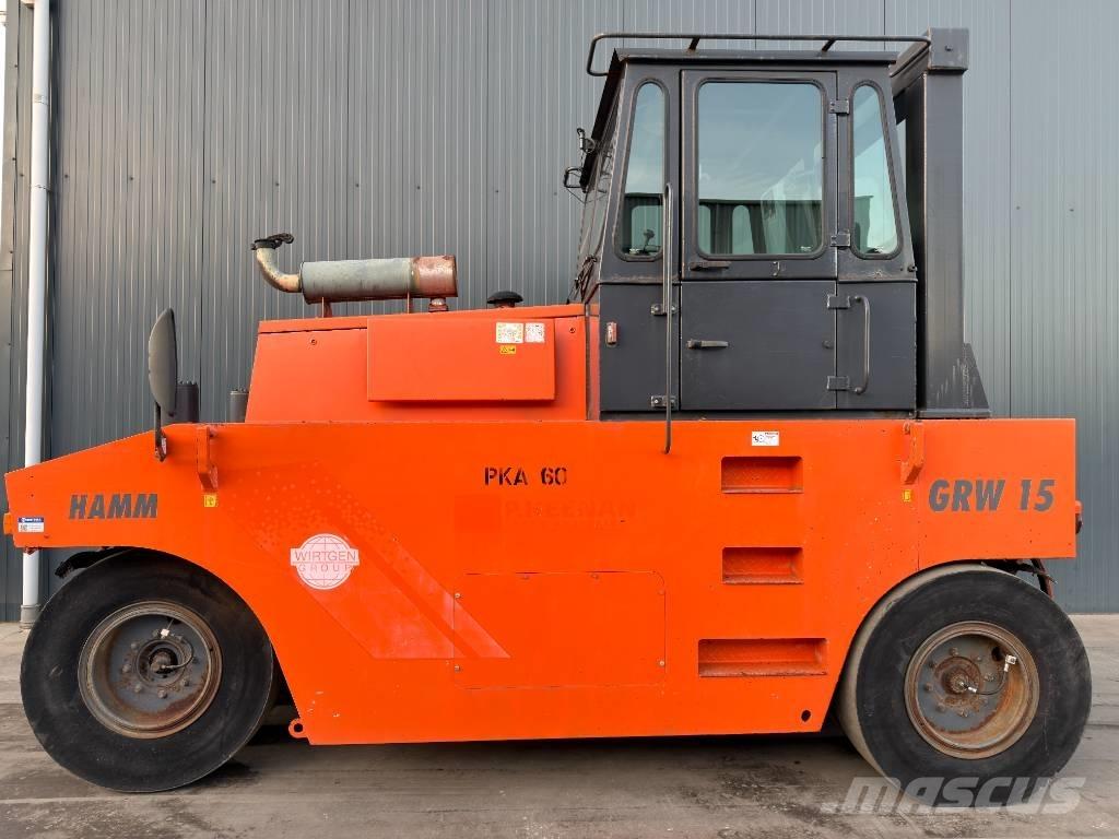 Hamm GRW15 Pneimatiskie veltņi