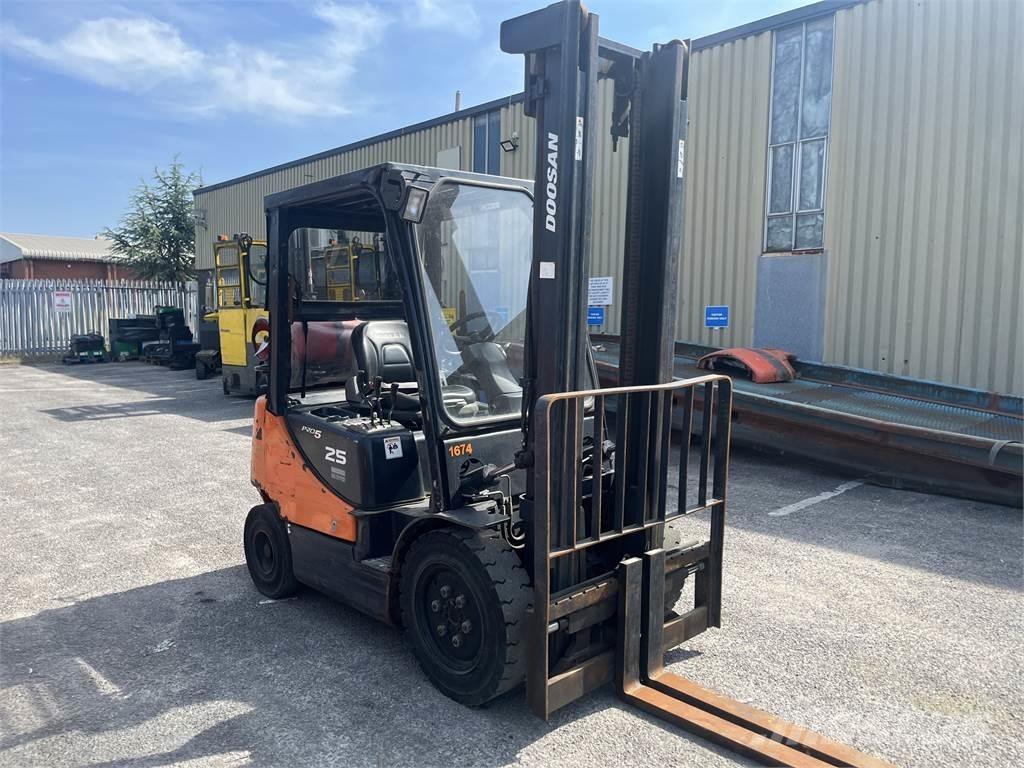 Doosan G25E-5 LPG tehnika