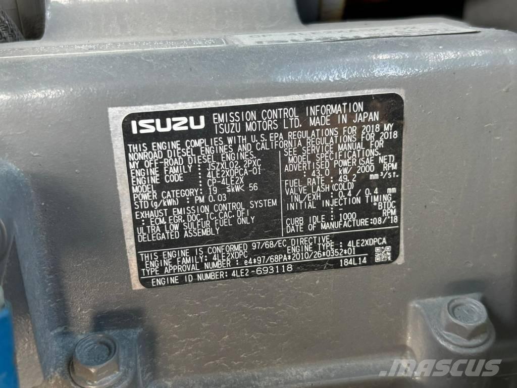 Kobelco SK 75 SR-3E Vidēja lieluma ekskavatori 7 t - 12 t