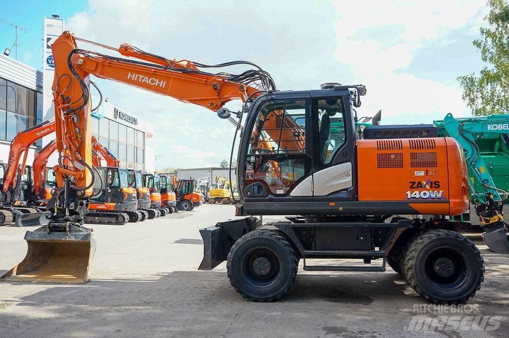 Hitachi ZX 140 W-6 Ekskavatori uz riteņiem